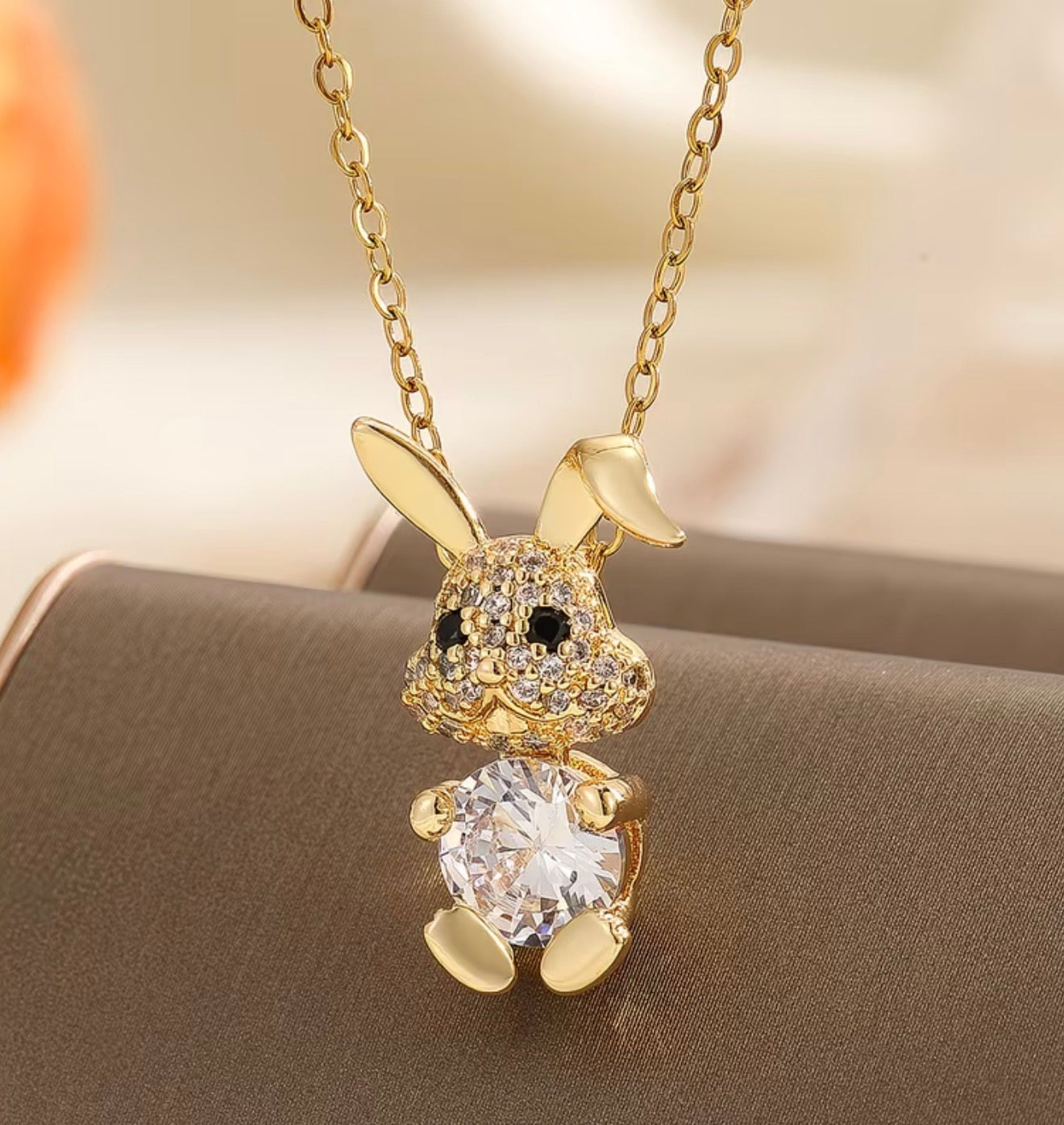 - Collier + Pendentif Lapin