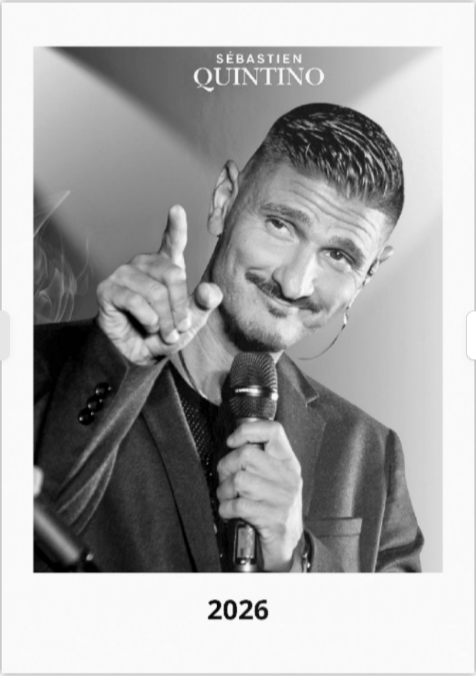 Calendrier 2026 Sébastien QUINTINO